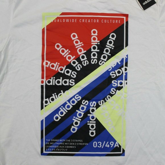 Men's Adidas Climalite Slogan Graphic Tee - M - Picture 2 of 5